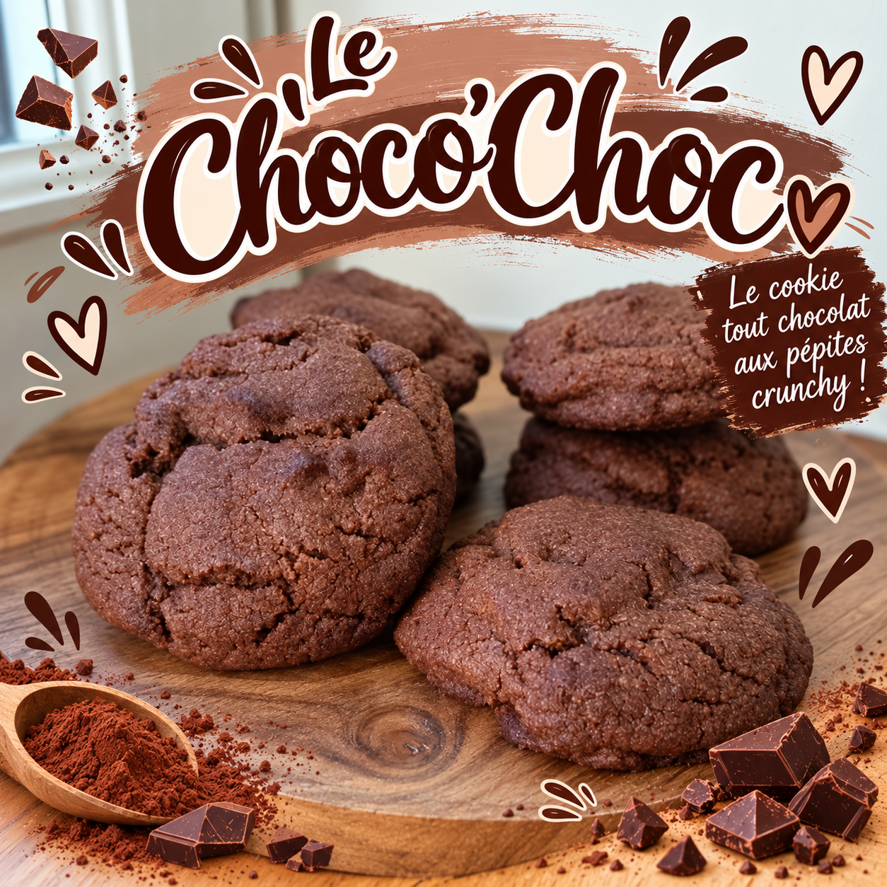 "Le Choco'Choc" 3 chocolats