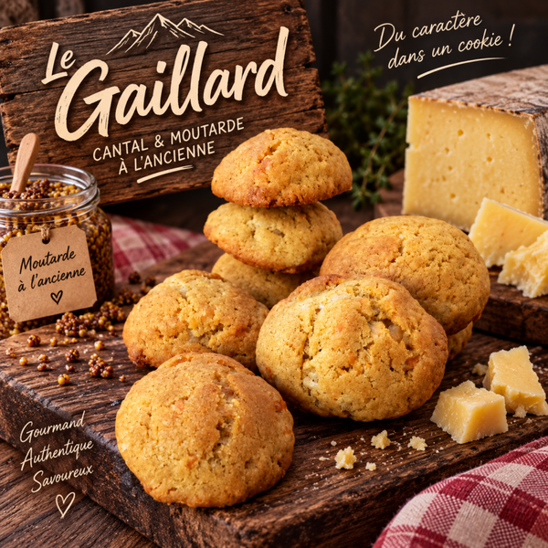"Le Gaillard"   Cantal & Moutarde à l'ancienne