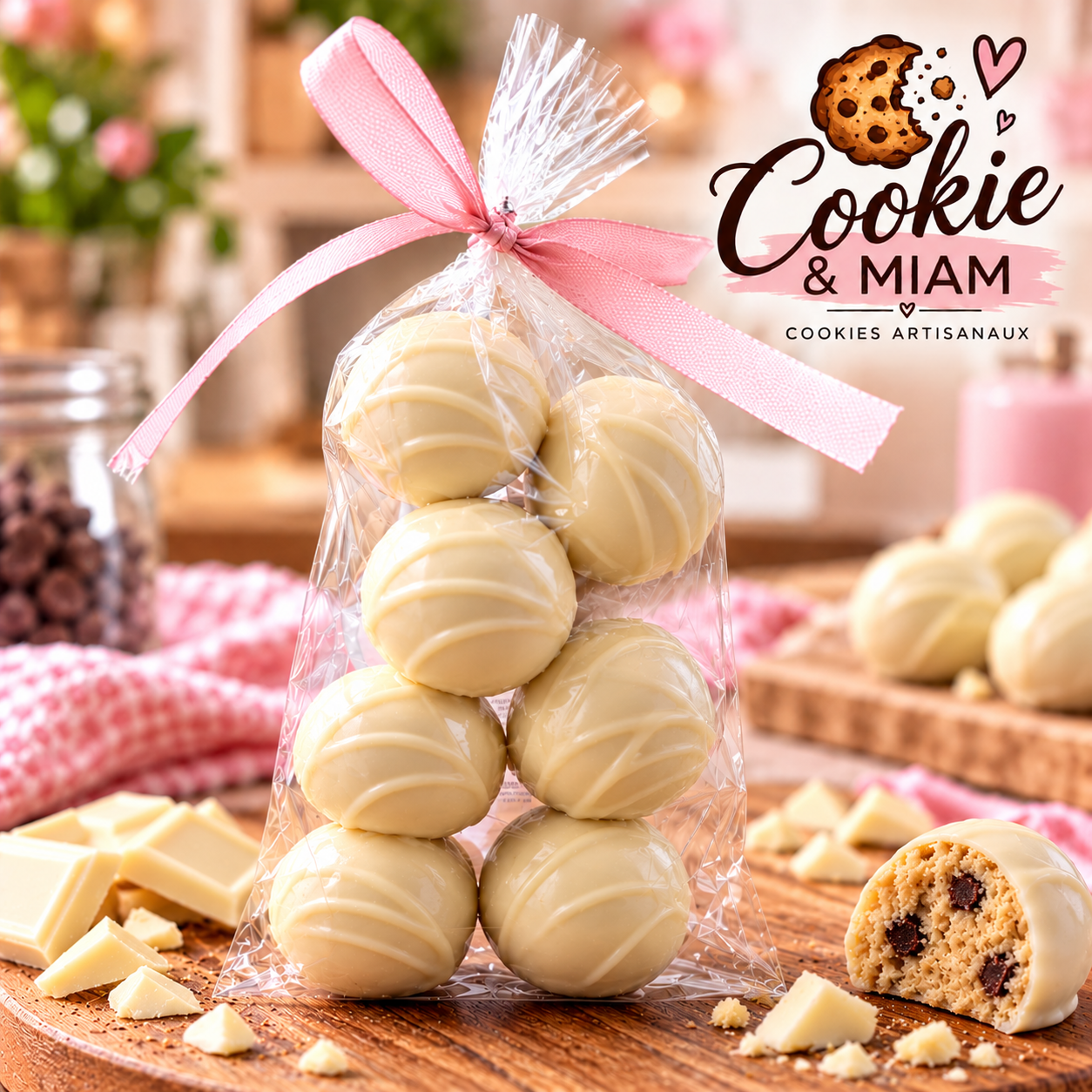 Cookies Balls Blanc