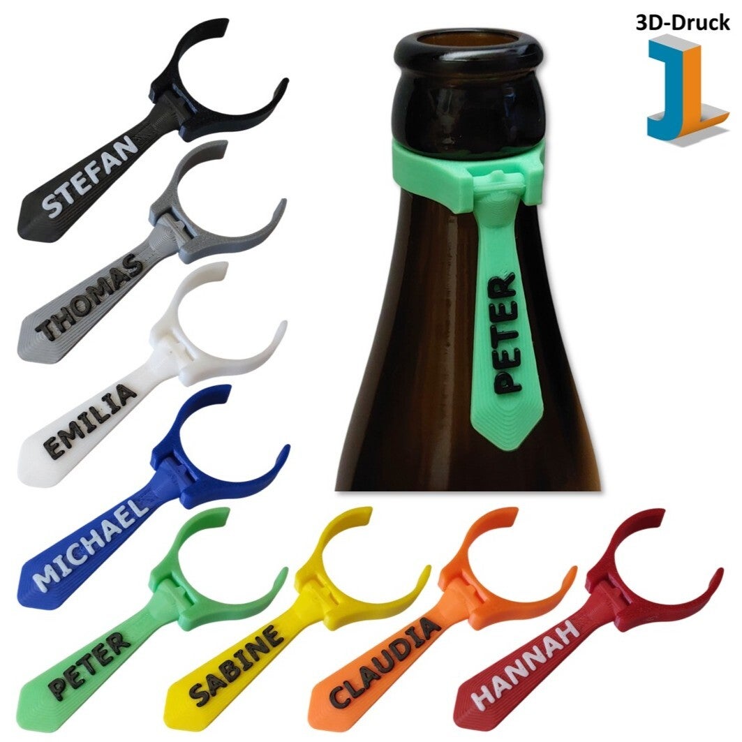 personalisierte Bierkrawatte