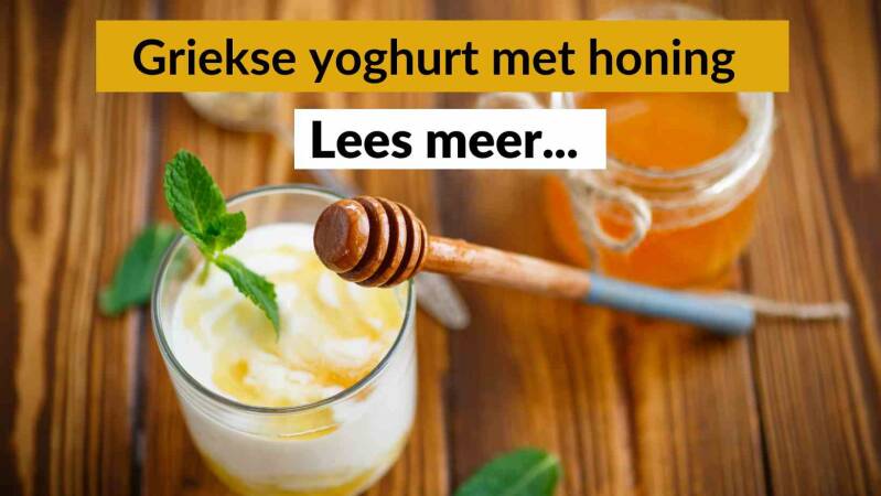 Griekse yoghurt met honing