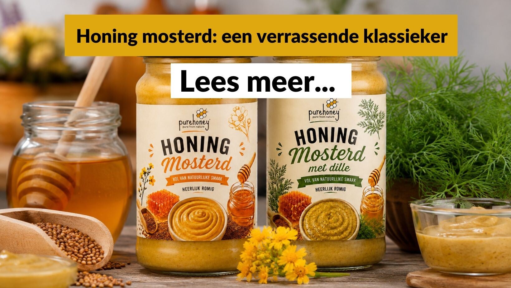 Pannenkoeken met honing - Pure Honey