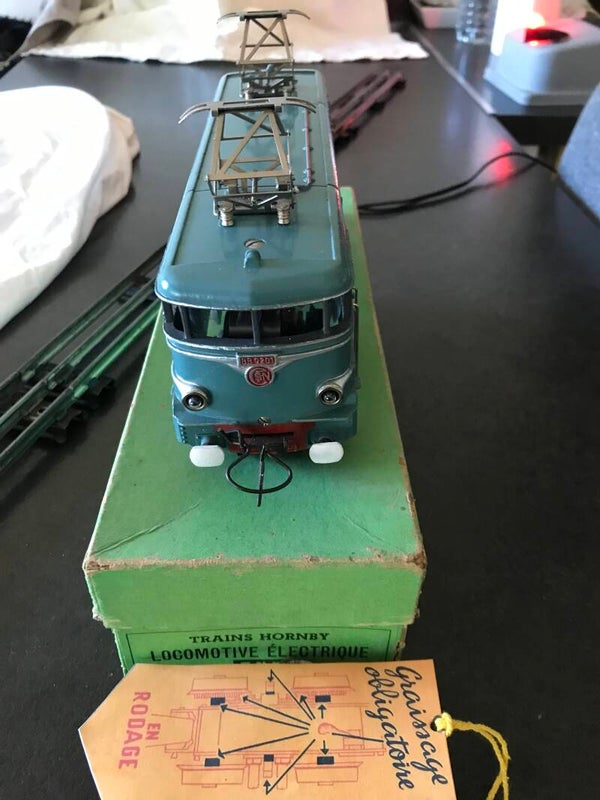 HORNBY ECHELLE O LOCOMOTIVE BB 9201 TNB EN BO