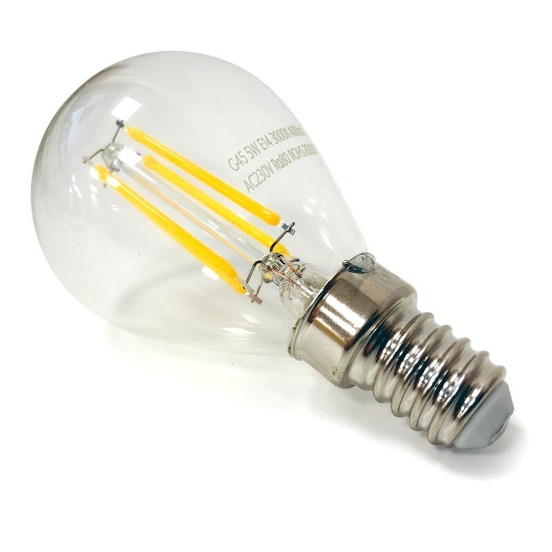 Ampoule LED E14 Mini globe verre 5w