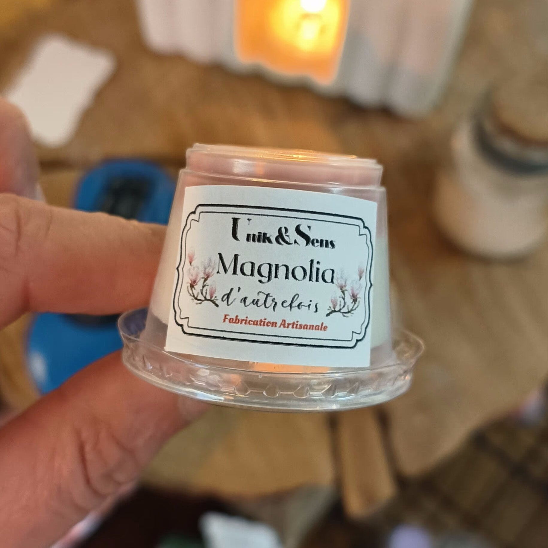 Cire parfumé : Magnolia d'autrefois