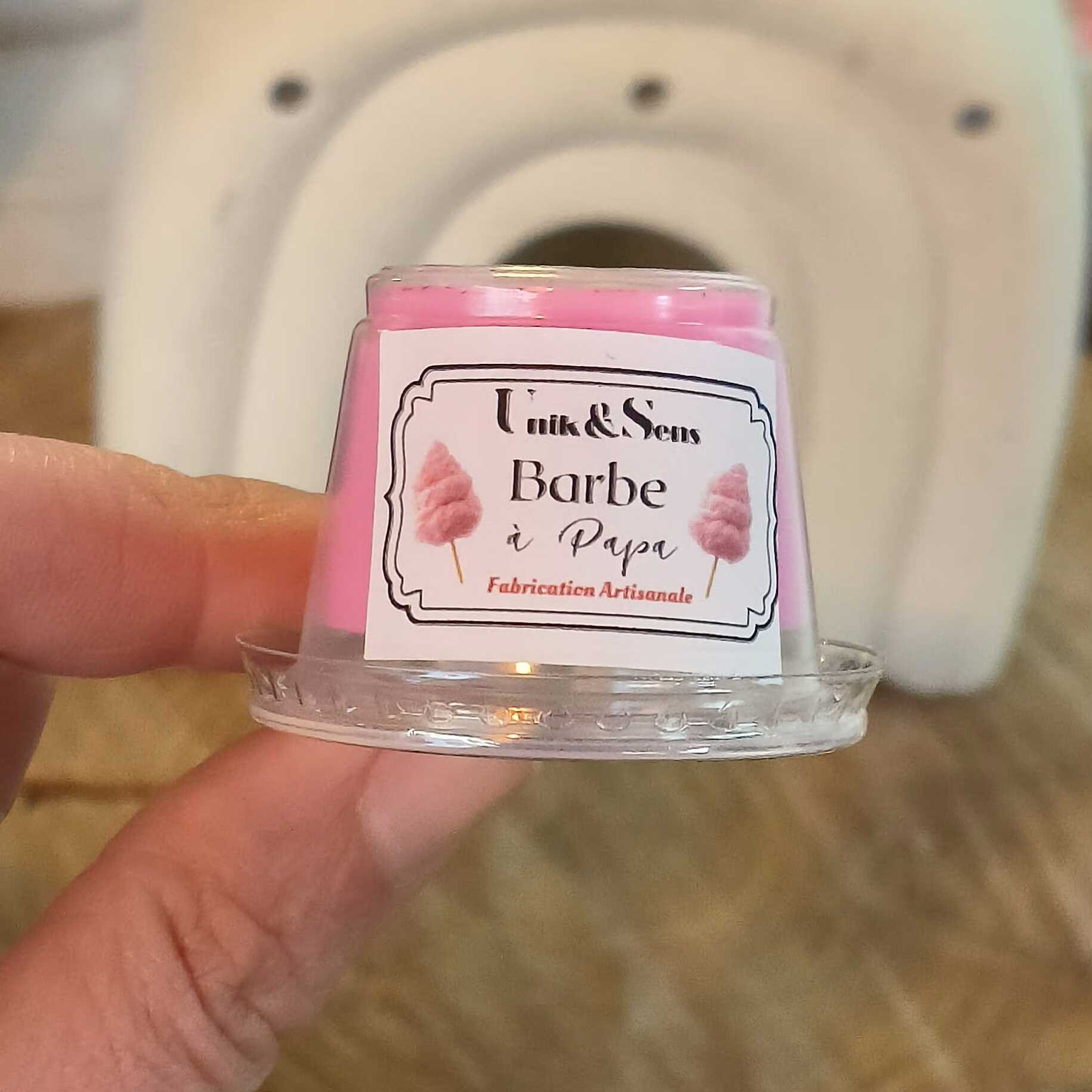 Cire parfumée : Barbe à Papa