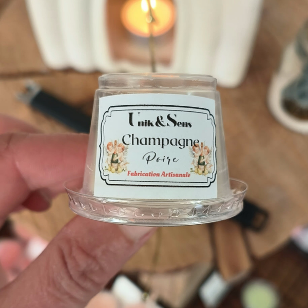Cire parfumée : Champagne & Poire