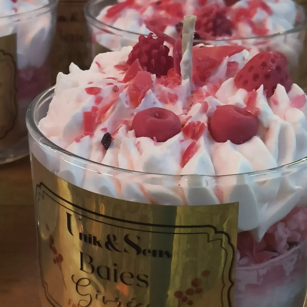 Bougie gourmande - Baies Givrées