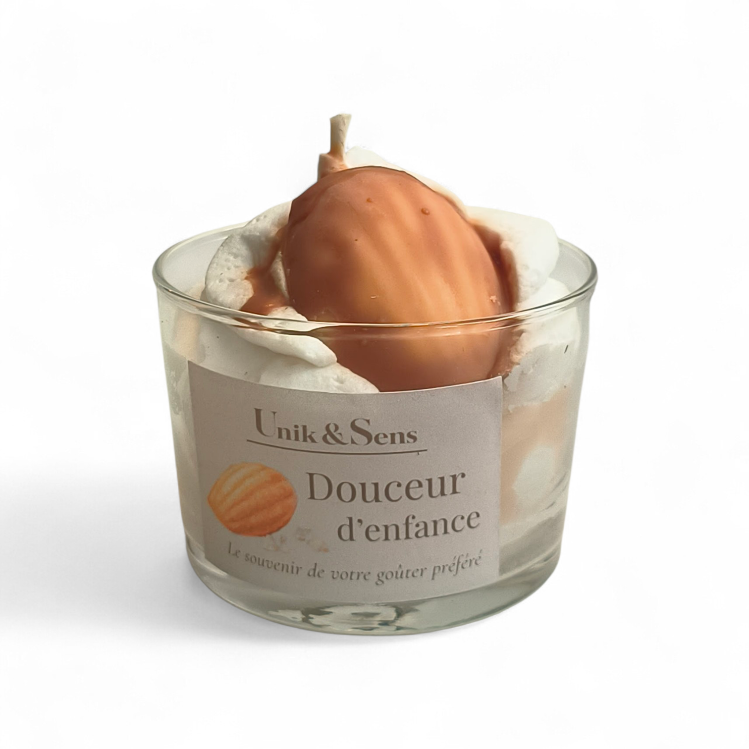 Bougie gourmande - Madeleine - Douceur d'enfance