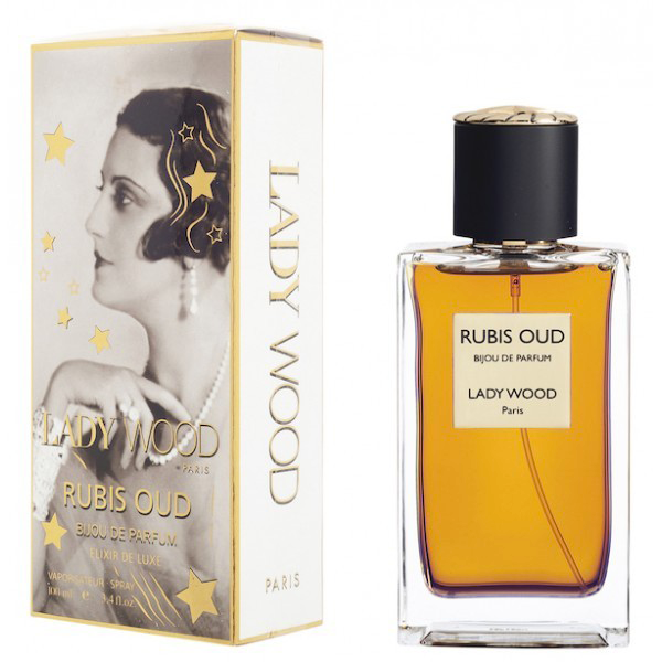 Rubis Oud - Bijou de Parfum LADY WOOD PARIS - 100 ml Elixir de luxe Joaillerie