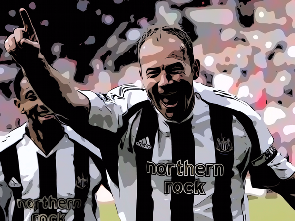 Alan Shearer Newcastle United Football Pop Art Print