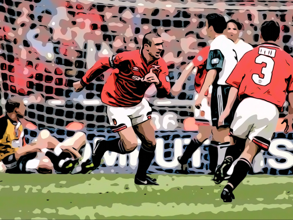 Eric Cantona Manchester United Football Pop Art Print