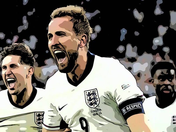 Harry Kane England  Pop Art Print