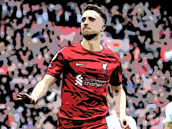 Diogo Jota Liverpool Football Pop Art Print