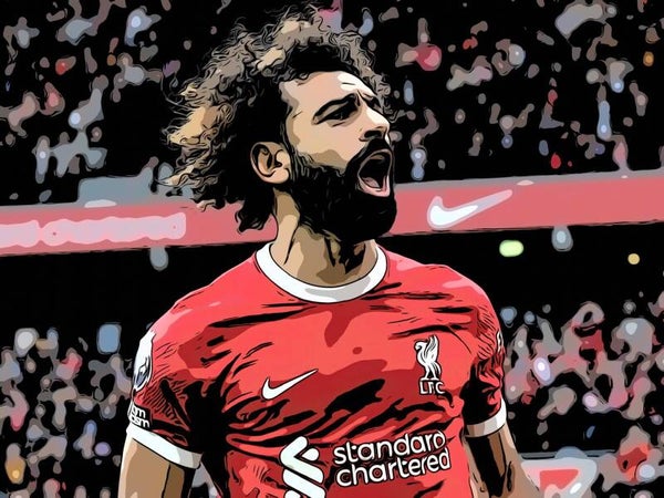 Mohamed Salah Liverpool Football Pop Art Print