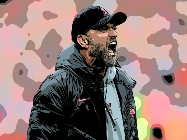 Jurgen Klopp Liverpool Football Pop Art Print
