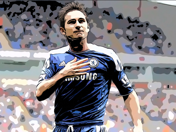 Frank Lampard Chelsea Football Pop Art Print