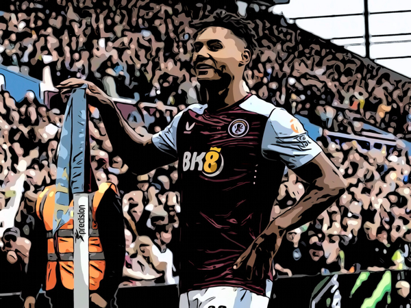 Ollie Watkins Aston Villa Football Pop Art Print