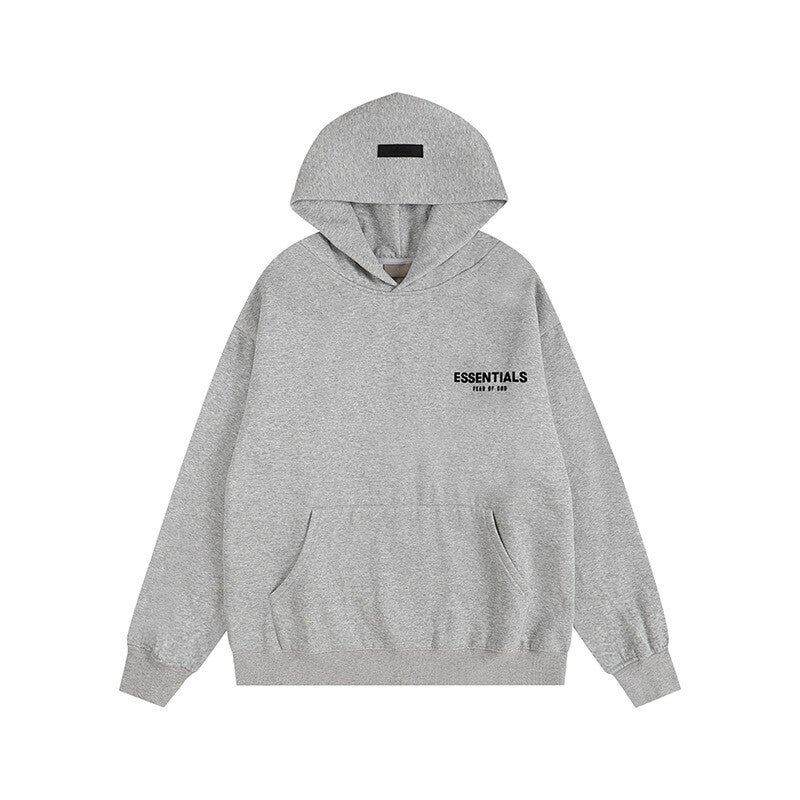 Fear of God Essentials hoodie grey
