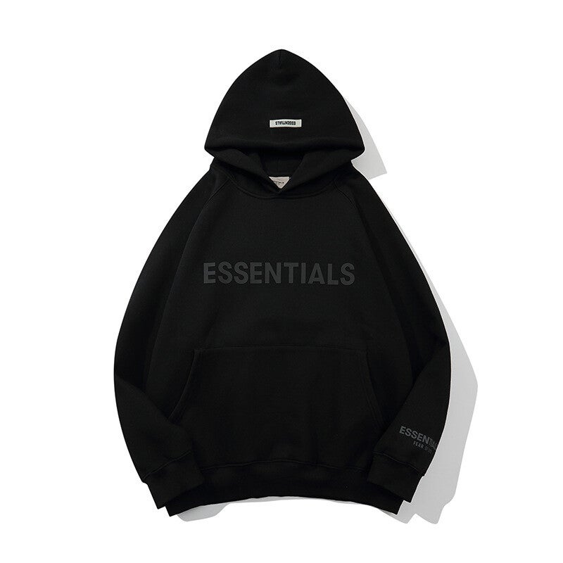Fear of God Essentials hoodie black