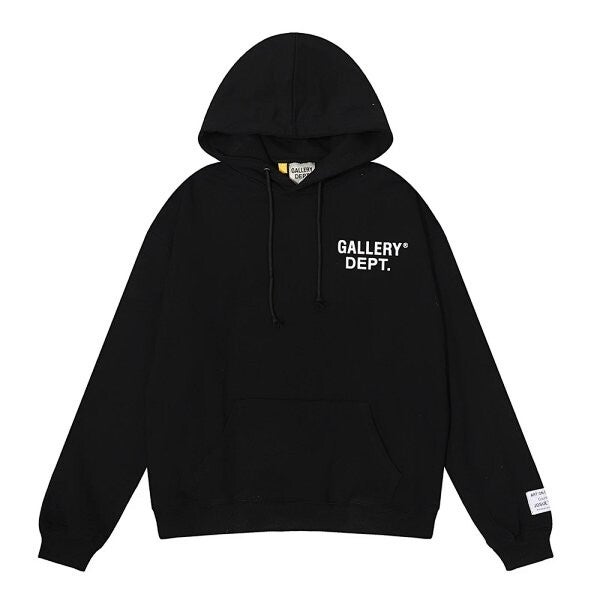 Galerie Dépt hoodie Black White