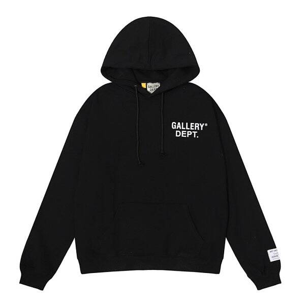 Galerie Dépt hoodie Black White