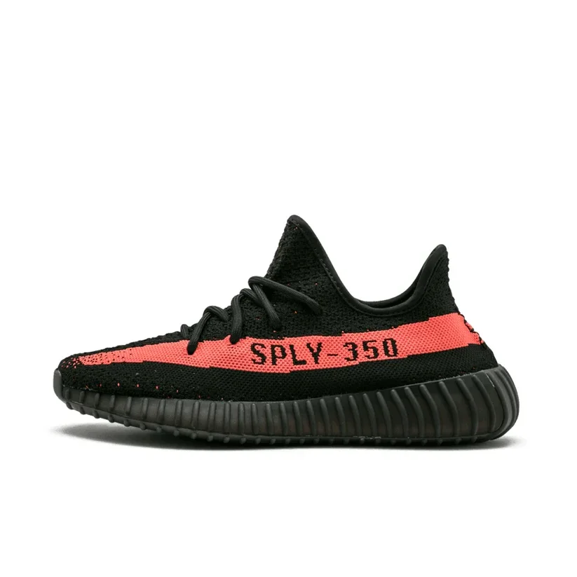 yeezy boost 350 black red