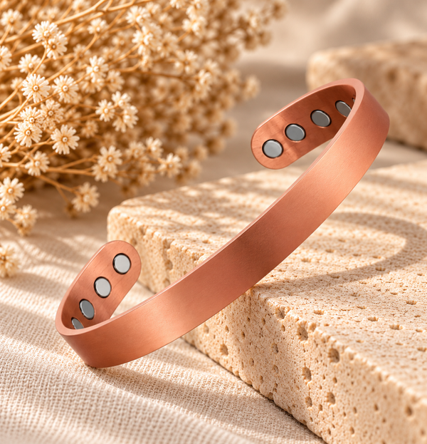 Thin copper cuff
