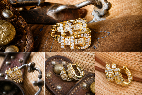 Buckle up earring