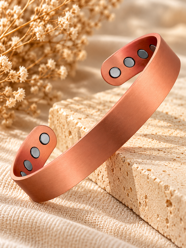 Thick copper cuff