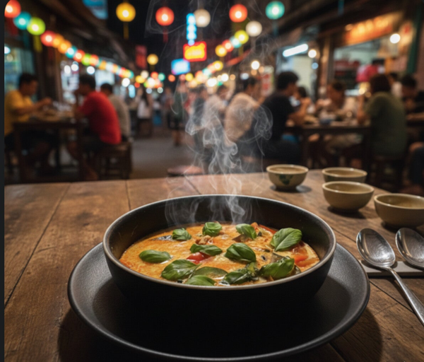 Kaing curry neua/ curry de bœuf au lait de coco