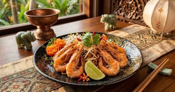 Pad Thaï/ nouilles sautées à la street food thaï