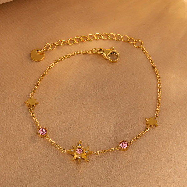 Bracelet Nova Rose – Acier Inoxydable 304 Doré