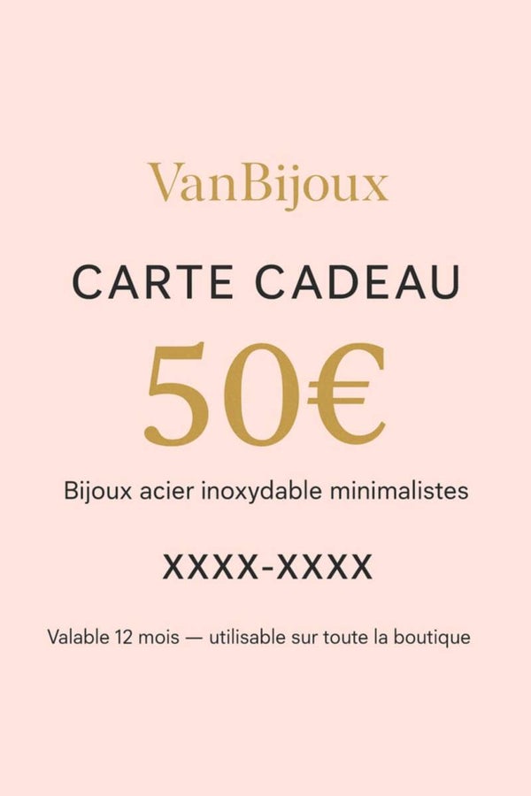 Carte Cadeau Bijoux – Le Cadeau Idéal pour Toutes les Occasions
