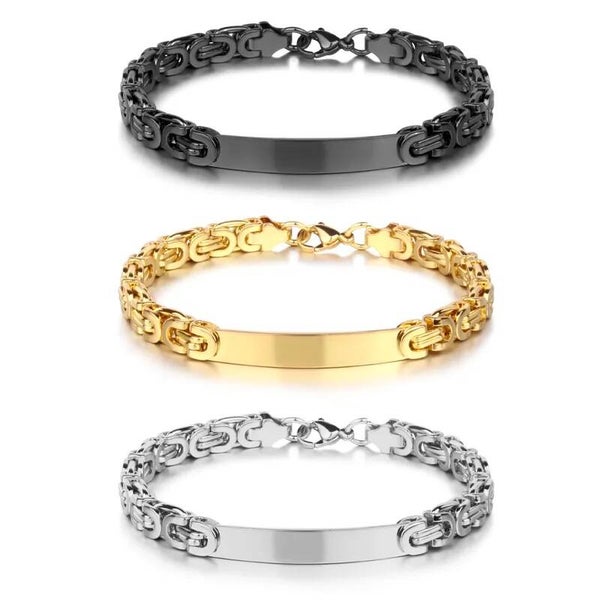 L’Épuré Vanbijoux – Bracelet Chaîne Homme Acier Inoxydable  Pas du Jetable