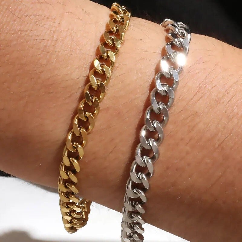 BRACELET MAILLE CUBAINE - L’ICÔNE HIP HOP INDISPENSABLE