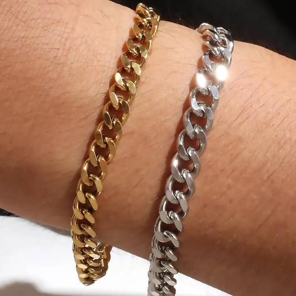 BRACELET MAILLE CUBAINE - L’ICÔNE HIP HOP INDISPENSABLE