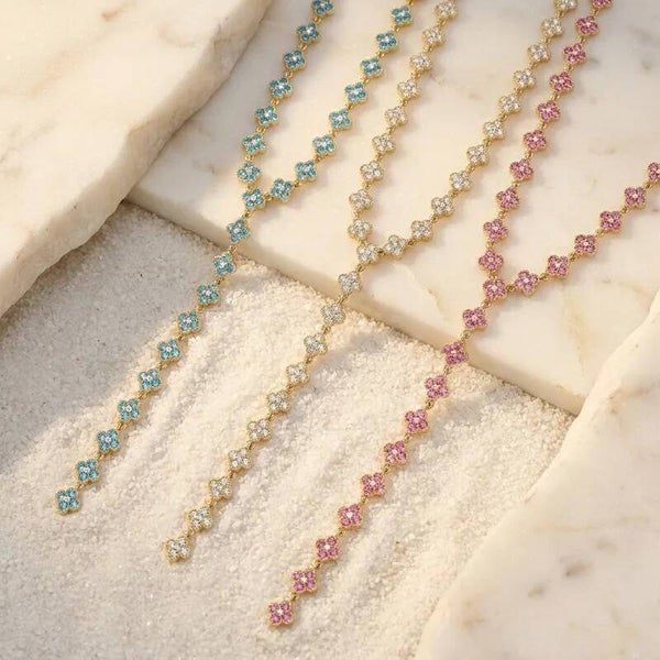 Collier Cœur Zircon Doré Amulette  Acier Inoxydable 304