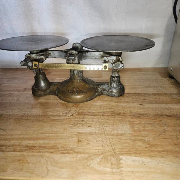 Jacobs Bros Detecto Cast Iron Balance Scale No 2 10lb Capacity