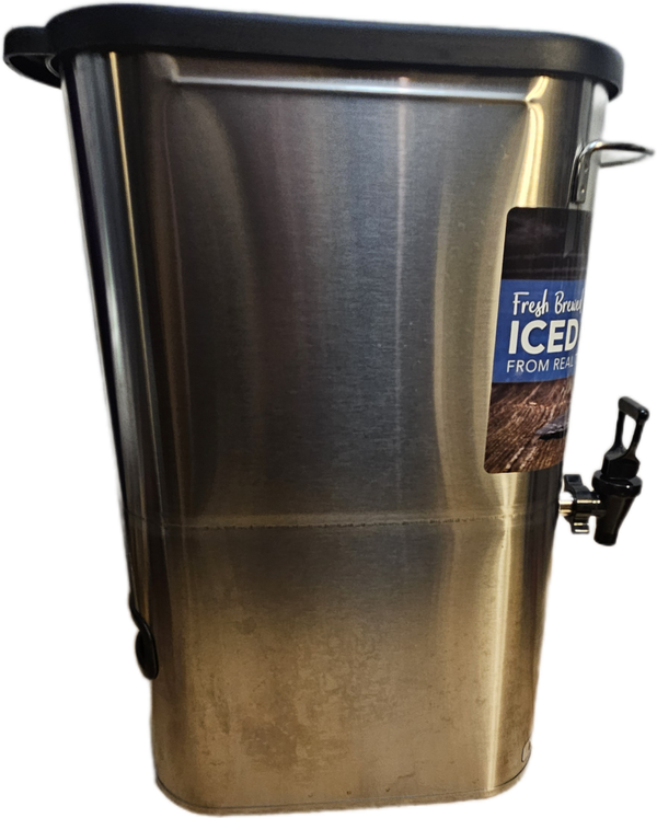 Bunn O Matic Iced Tea Dispenser Stainless 3.5 Gallon Narrow  TDO-N-3.5