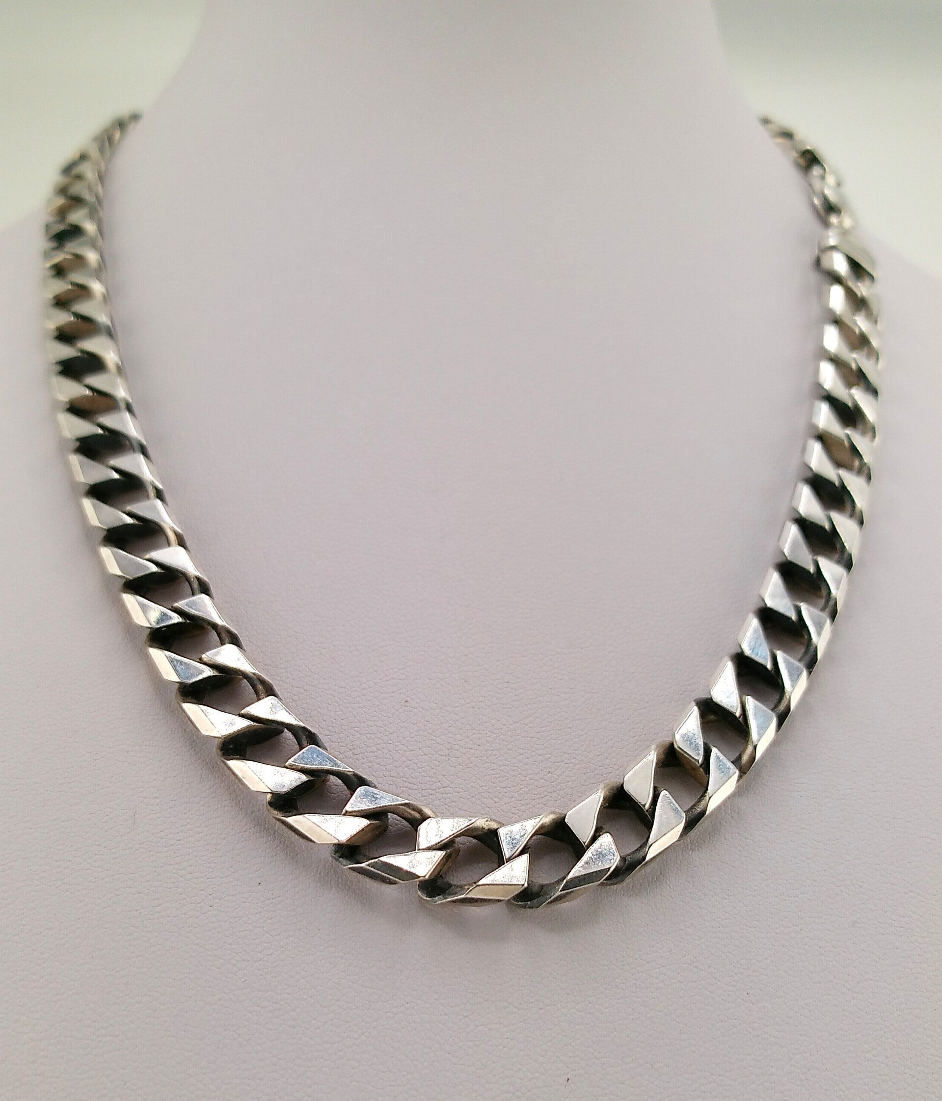 Special Offer - Heavy Solid 925 Sterling Silver Curb Chain – Made in Italy