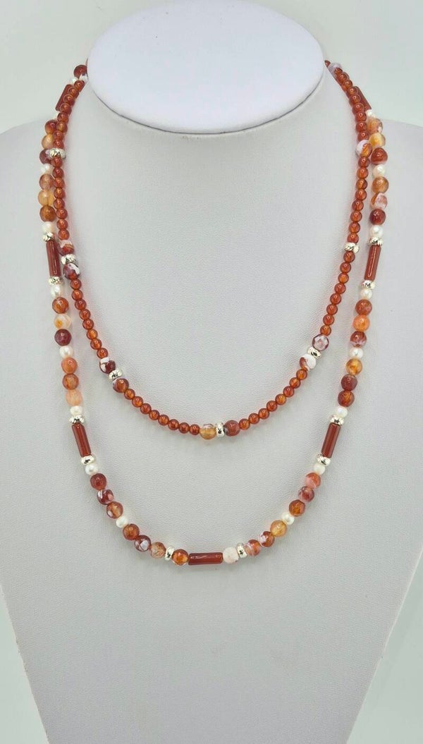 Amazing Natural Carnelian Necklace