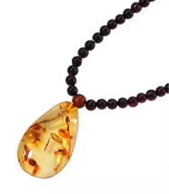 Natural Ombré Multicolour Amber Necklace