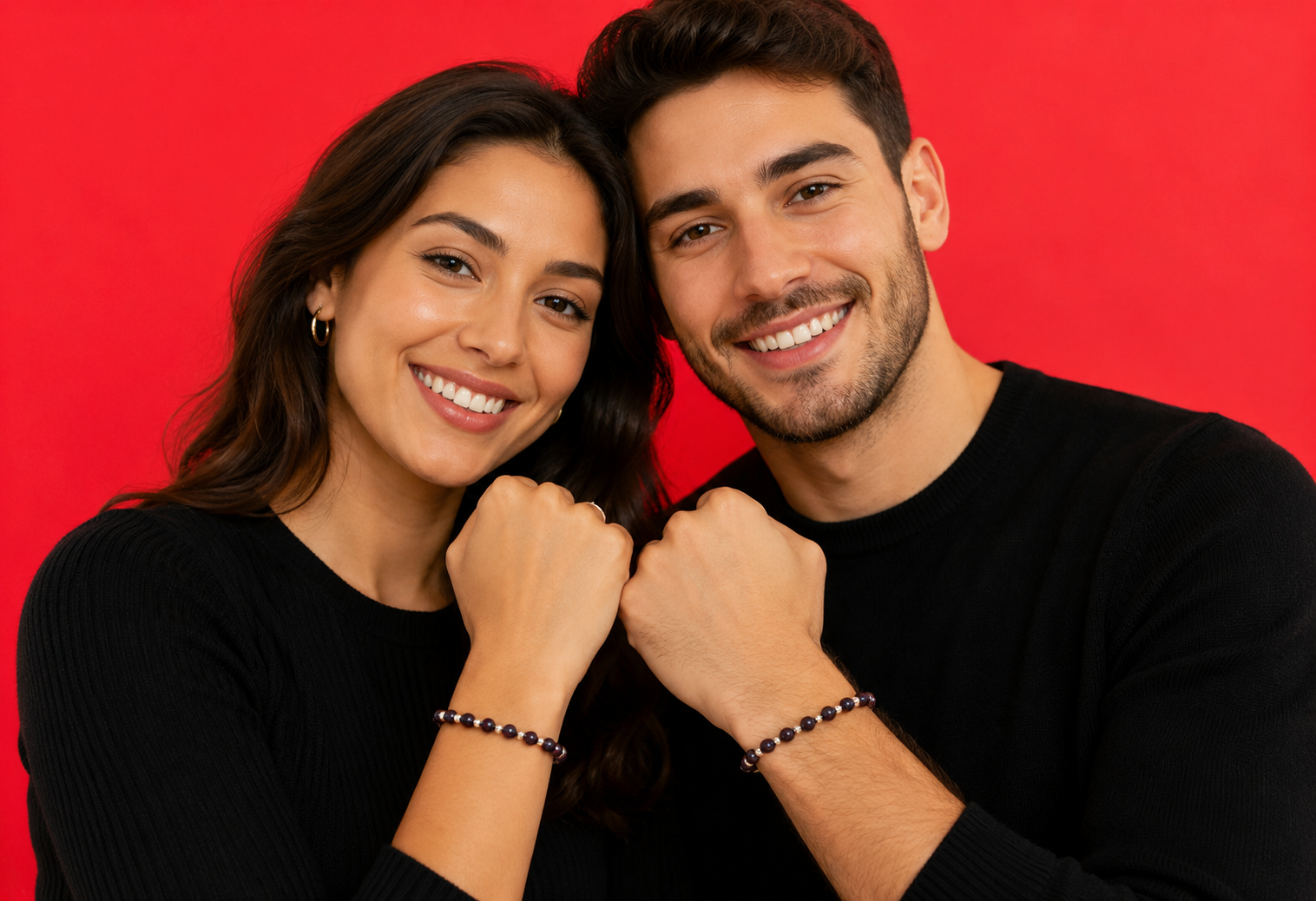 Australian Black Opal Matrix Bracelet – Sterling Silver