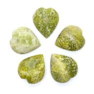 Serpentijn - geel & groen - 4.5 x 4.5