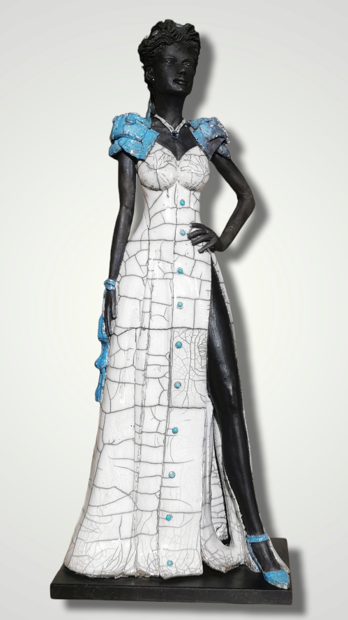 Sculpture Raku,Olivier BERTERO