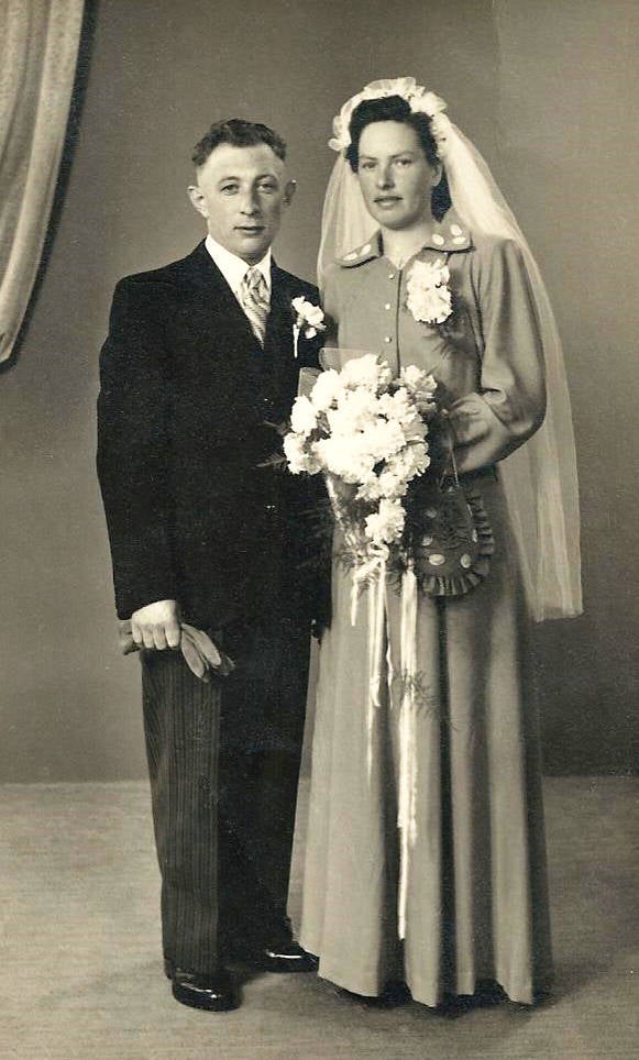 1955 Harrie van Zuijlen en Grada Pepers