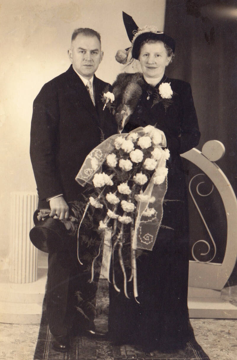 Drika Loeffen (2e huw.) en Theo Degen