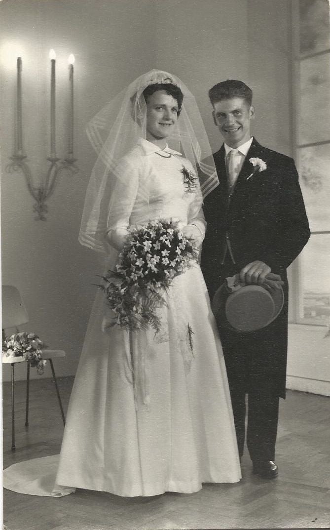 10-5-1960 Cor van Dongen en Corrie Vermeulen