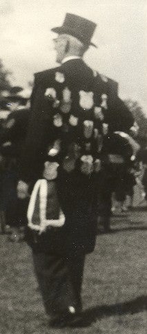 1974 Koning Wim Peters tijdens kringdag Mook.